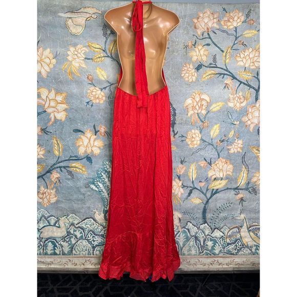 Free People Red Maxi Dress - Picture 6 of 7